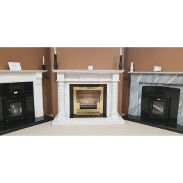 The Alexandria Marble Fireplace